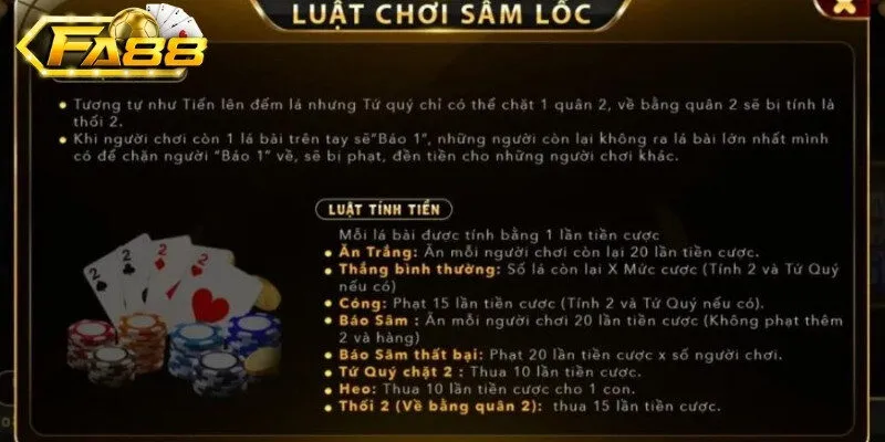 Cách chơi bài Sâm trực tuyến chi tiết từ A - Z