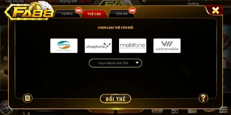 Hướng dẫn quy trình rút tiền FA88 chi tiết